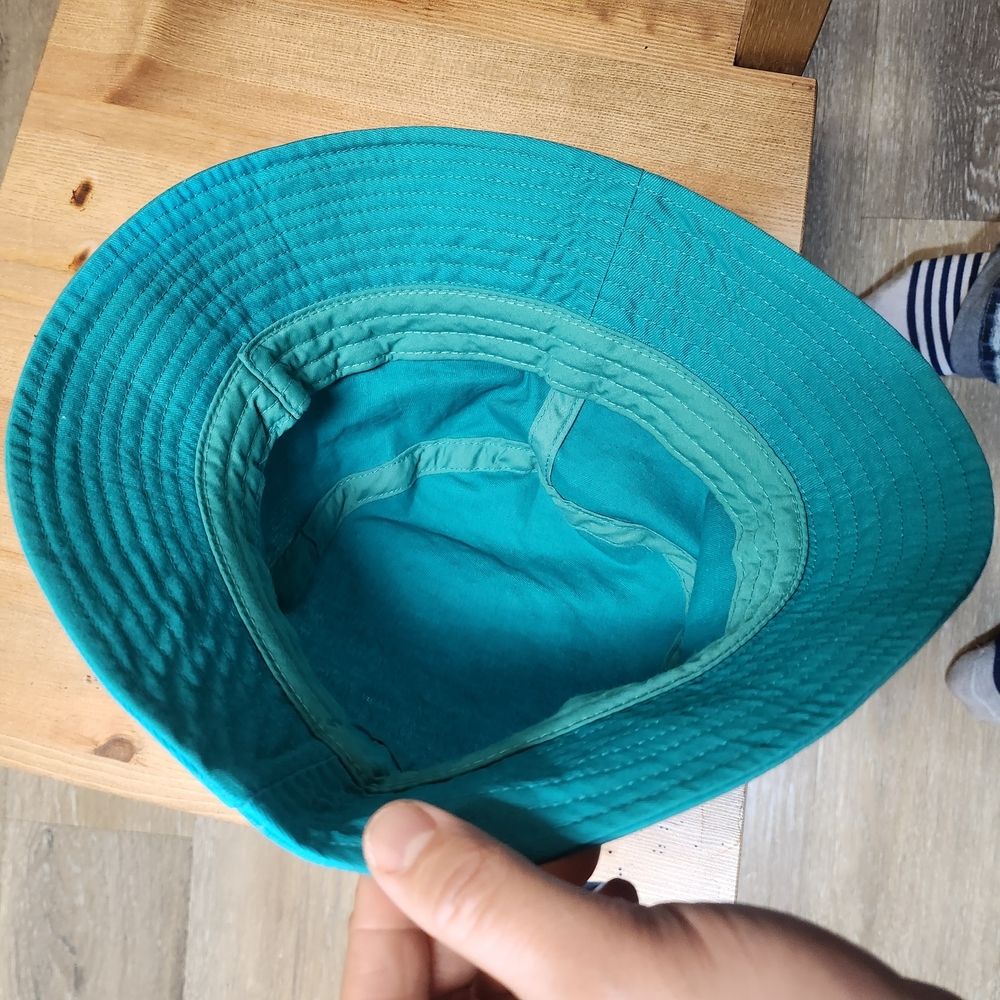 Teal Bucket Hat Alberta Pure Voldka Branded - Picture 5 of 5